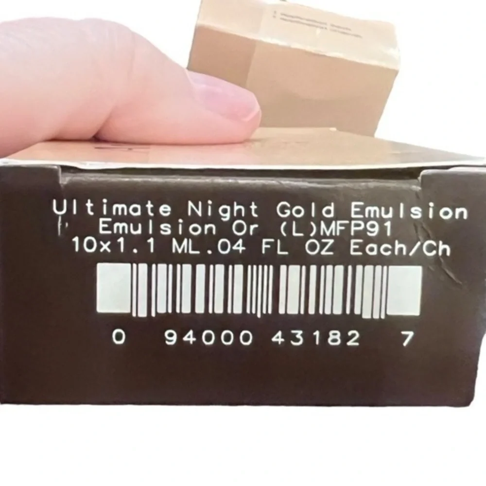 Ultimate Night Gold Emulsion 10 Pk‎ / .4 Oz Packets Daily Use TRAVEL Old Stock